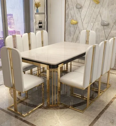 Premium Engineered Quartz Center Table - Image 6