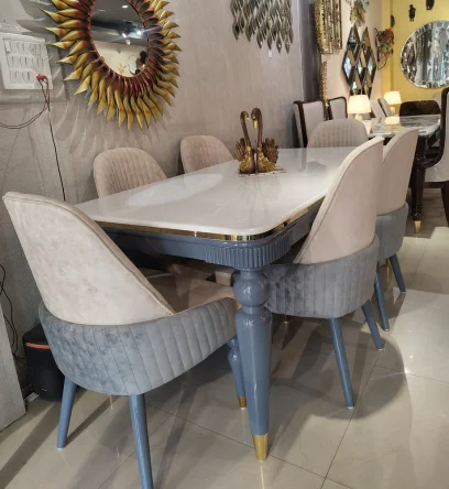 Premium Engineered Quartz Center Table - Image 4